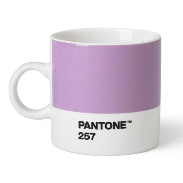 PANTONE espressokopp med hank 12 cl lys lilla