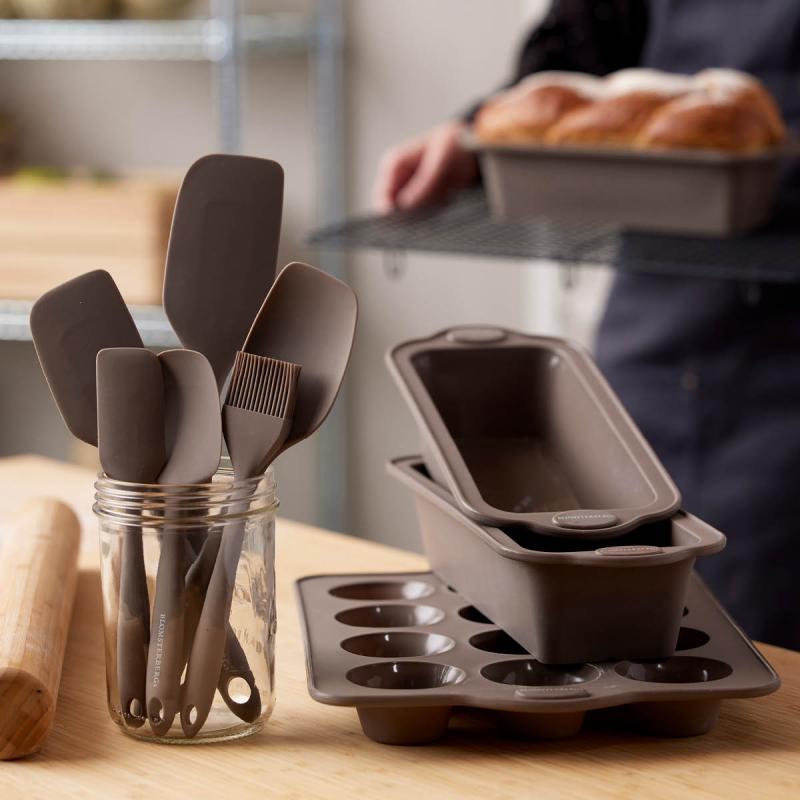 Deigskraper 27 cm silikon latte