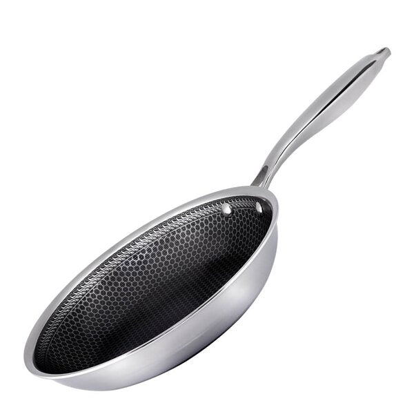 Santo stekepanne 24 cm stål/svart