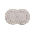 Daisy tallerken 22 cm 2 stk soft grey