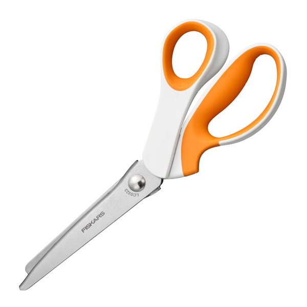 Softgrip taggesaks 24 cm oransje