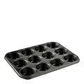 Muffinsform 12 stk 27x36x3 cm stål