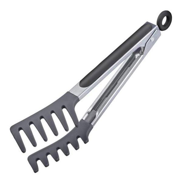 Buffet klype skje/gaffel silikon Mini 25,5 cm