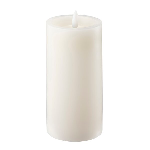LED kubbelys 7,5x15 cm ivory