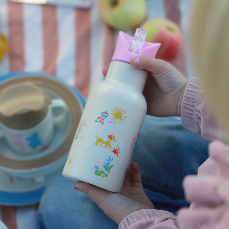 Mummi vannflaske 0,34L rosa 80 år