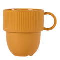 Inka kopp med hank 27 cl gul pantone 4023C