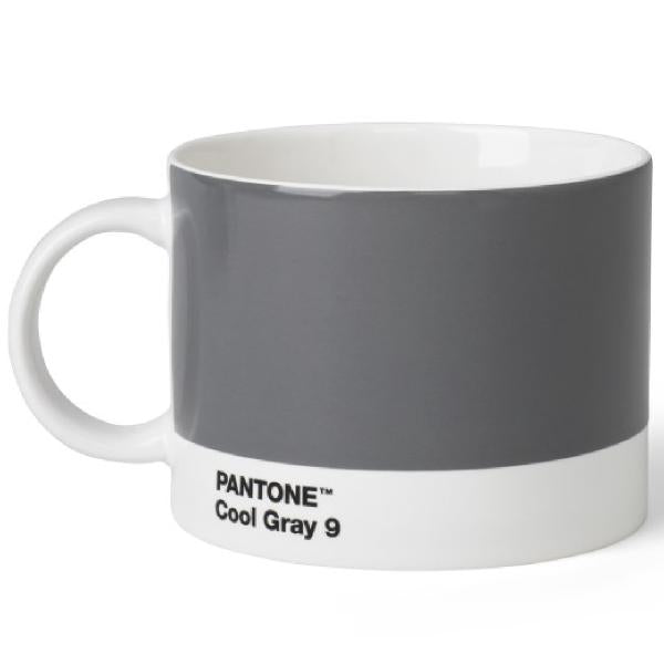 PANTONE tekopp med hank 47,5 cl kald grå
