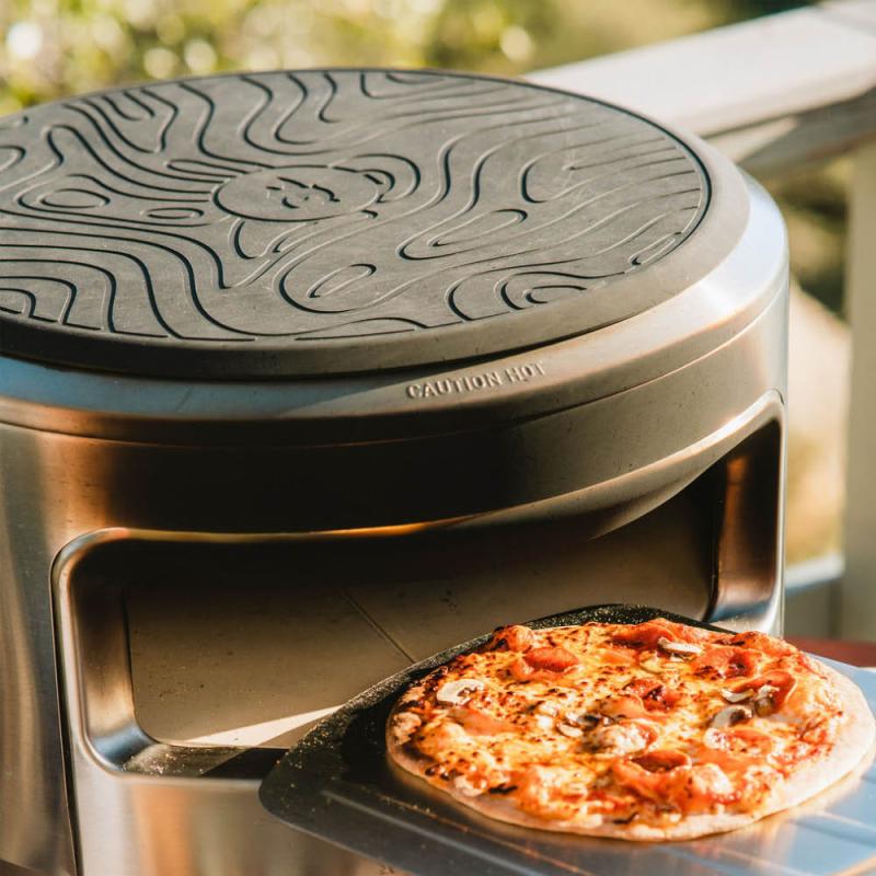 Silikonmatte til pizzaovn svart