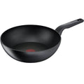 Hard Titanium Pro wokpanne 28 cm svart