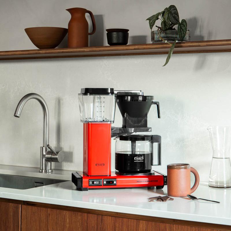 Automatic kaffetrakter 1,25L rød