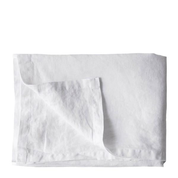 Duk lin 145x330 cm bleached white