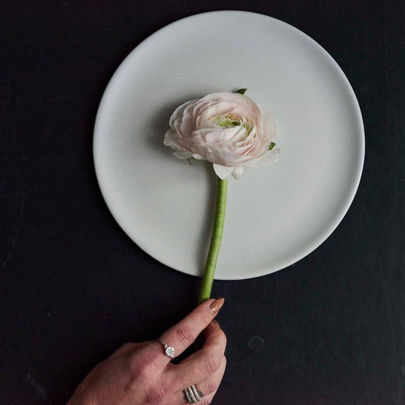 RAW Arctic White tallerken 20 cm