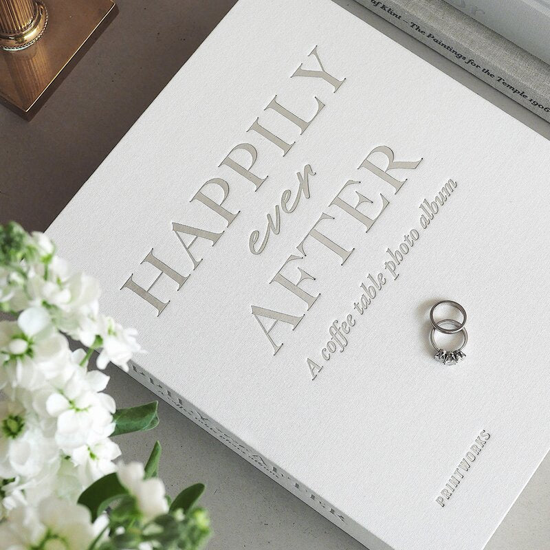 Fotoalbum happily ever after ivory