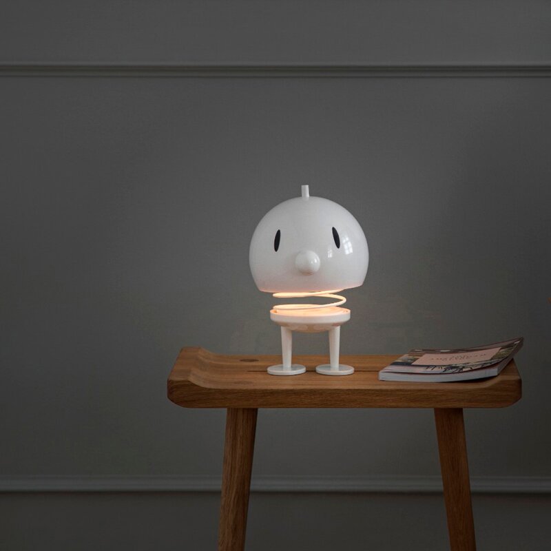 LED lampe XL 23 cm hvit