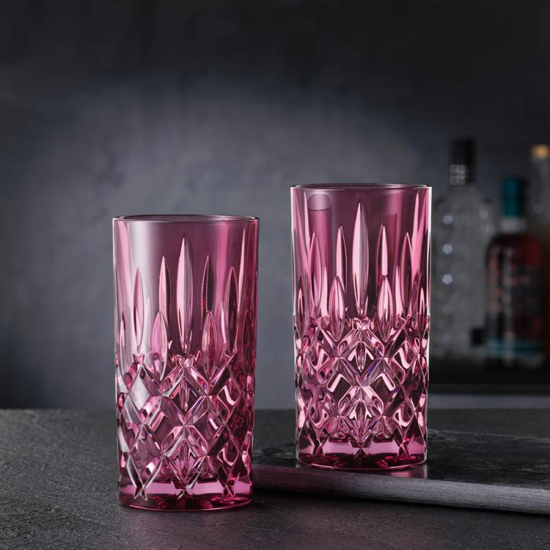 Noblesse Colour longdrinkglass 39,5 cl 2 stk berry