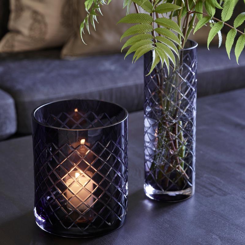 Skyline Lux vase 30 cm koks