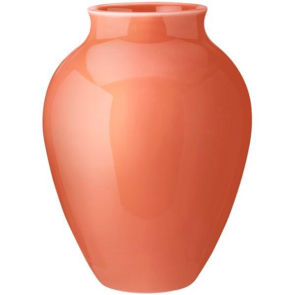 Knabstrup vase 27 cm korall