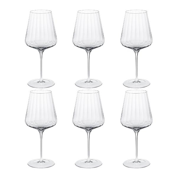 Bernadotte rødvinsglass 6 stk