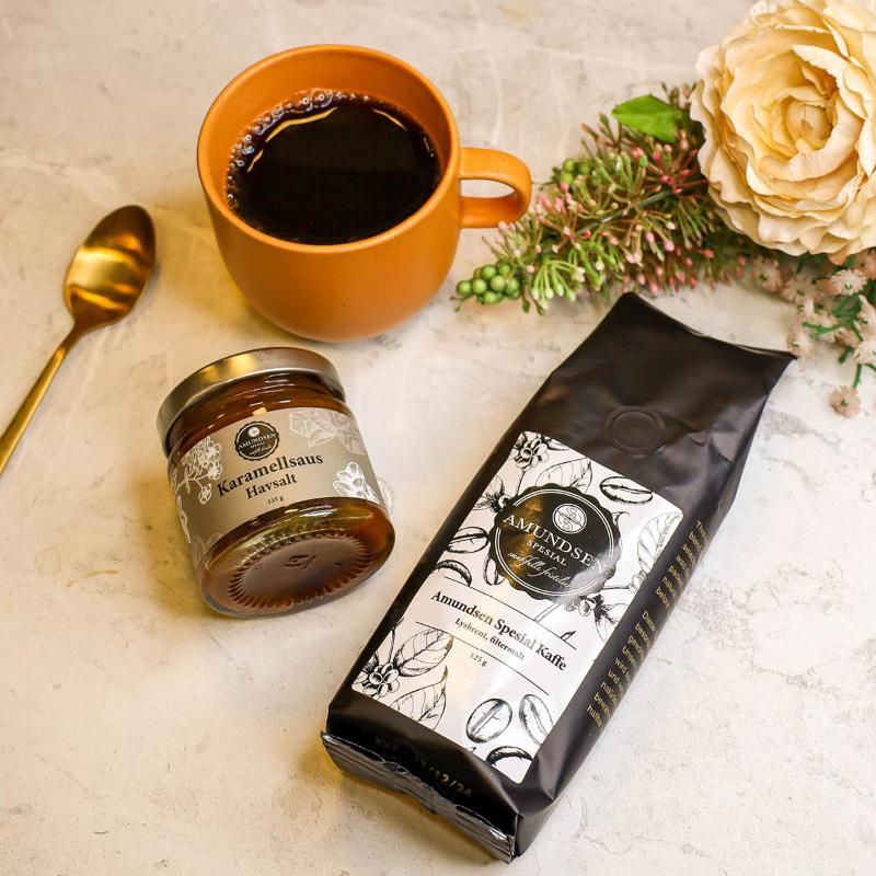 Sommer karamellsaus og kaffe 390g