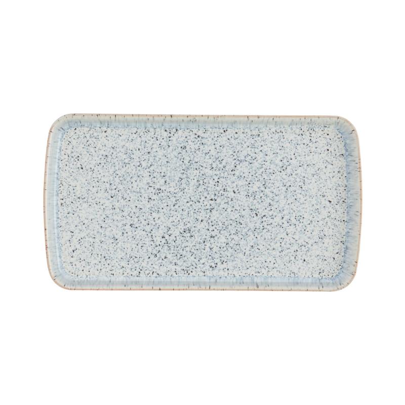 Halo Speckle rektangulært fat 14,5x26 cm