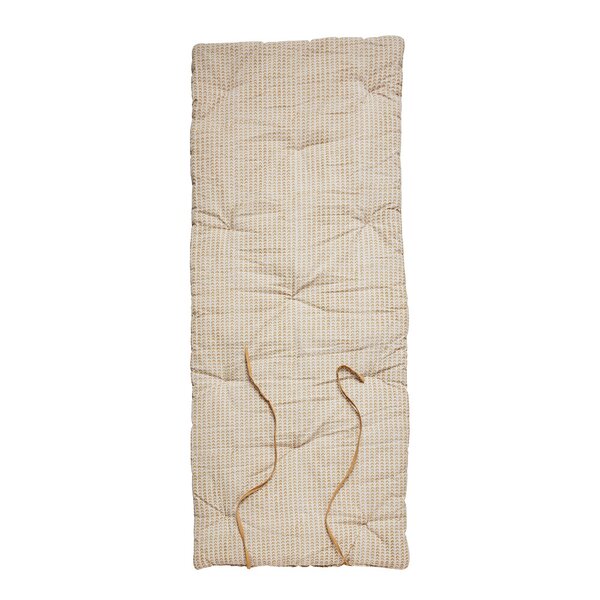 Ivenne sittepute/madrass 180x70 cm oker