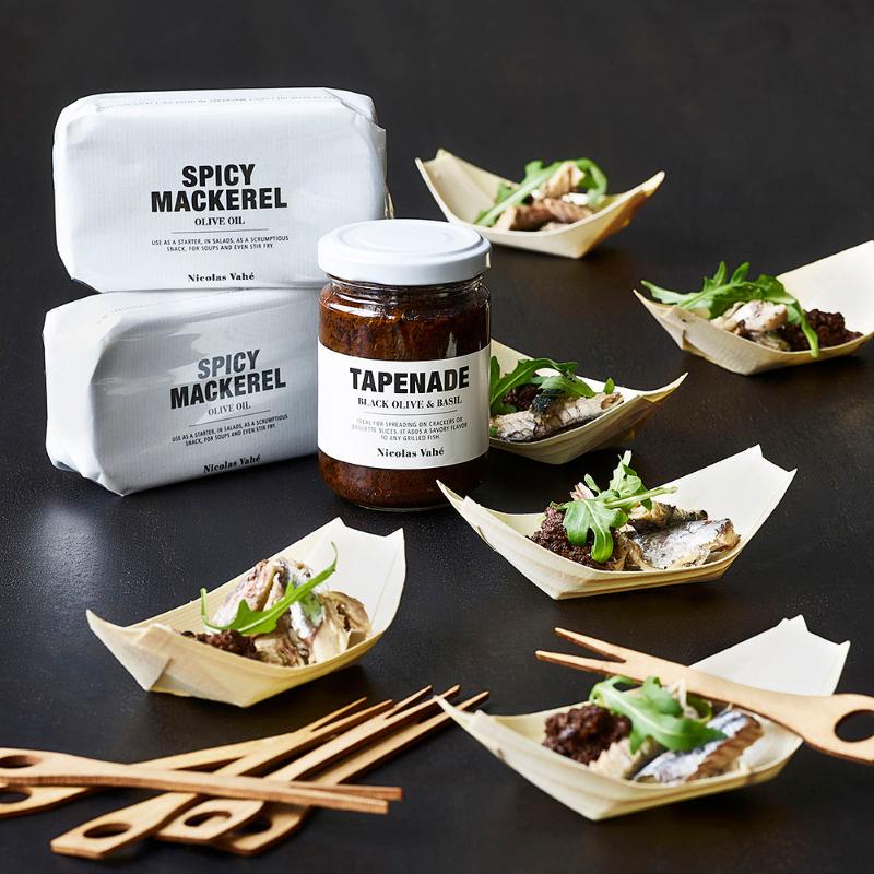 Tapenade svart oliven/basilikum 140g