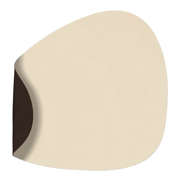 Curve Nupo spisebrikke tosidig 37x44 cm vanilla/hazel