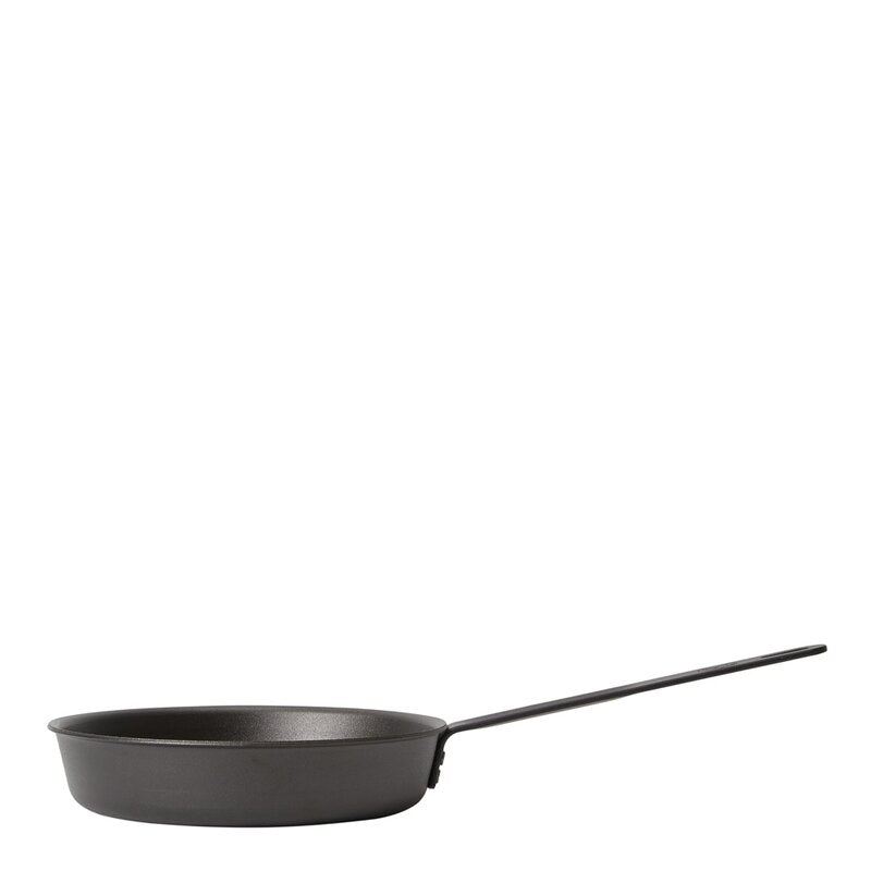 Stekepanne i kullstål 24 cm svart