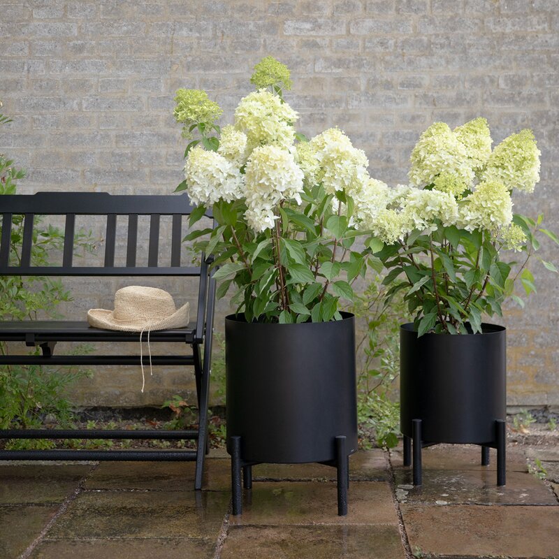 Simply Grow ytterpotte stor 42x51 cm svart