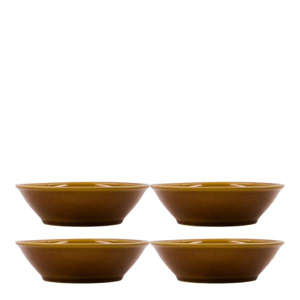 Vahé bolle 17 cm 4 stk mokka