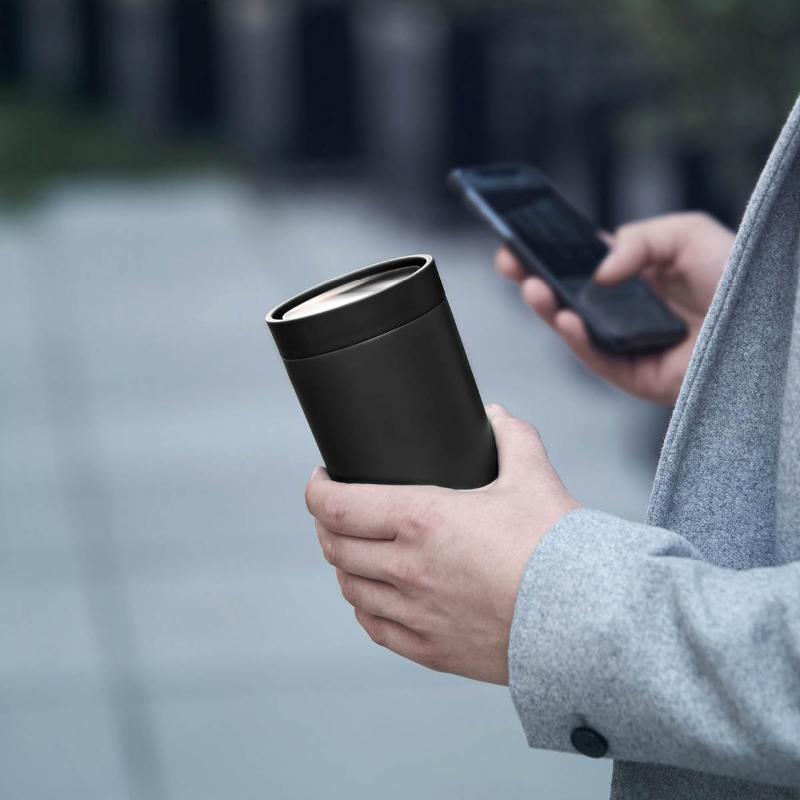 To Go Click termokopp 0,4L stål svart