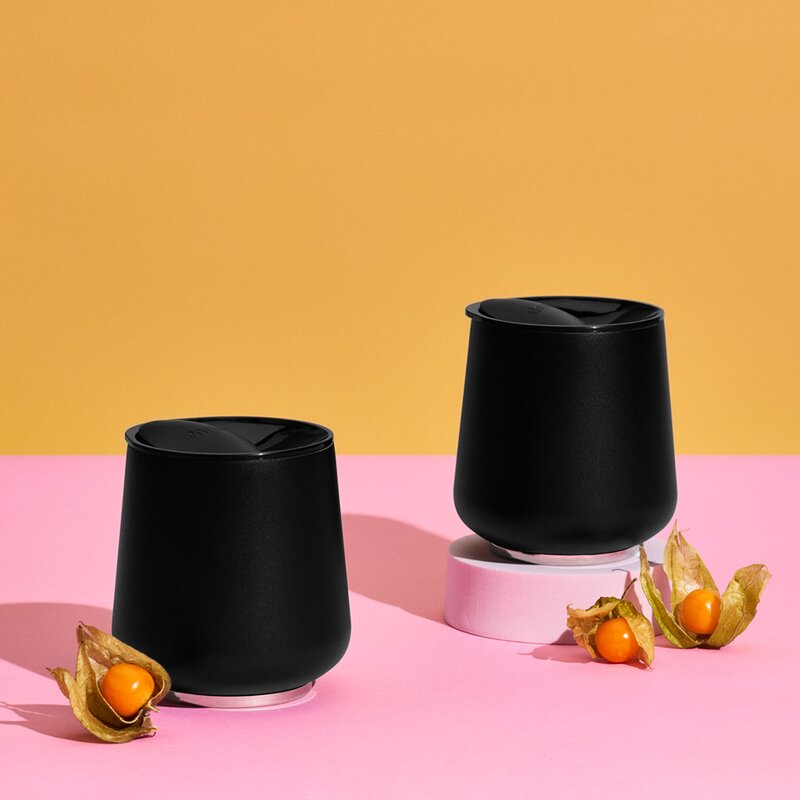 Ruby Wine Tumblers termokopp 35,4 cl matt svart