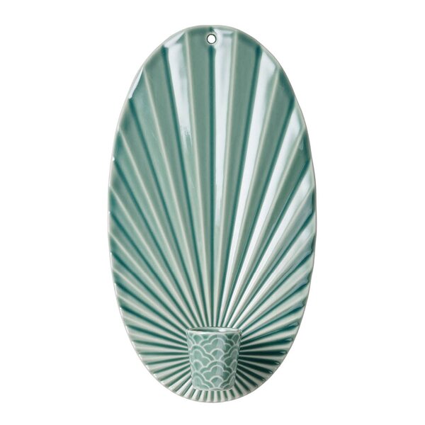 Pipanella Waves vegglysestake 24,5 cm peacock