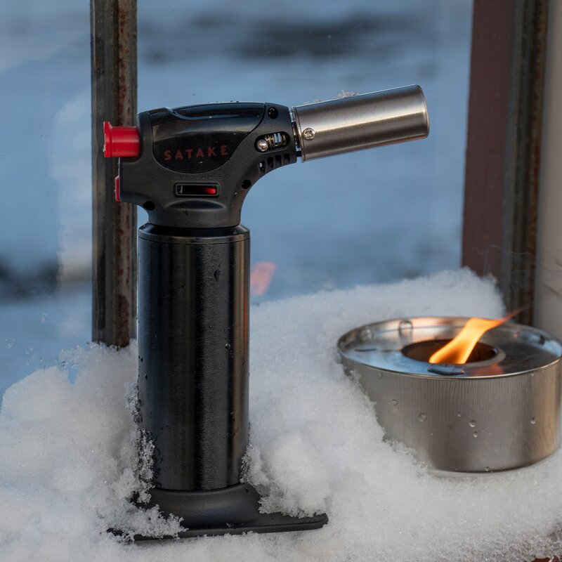 Gassbrenner Flame King svart
