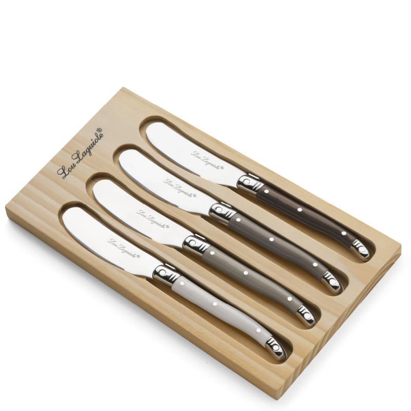Tradition smørkniv 4 stk stål