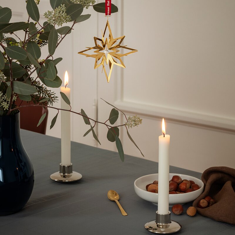 Jul 2024 ornament stjerne gull