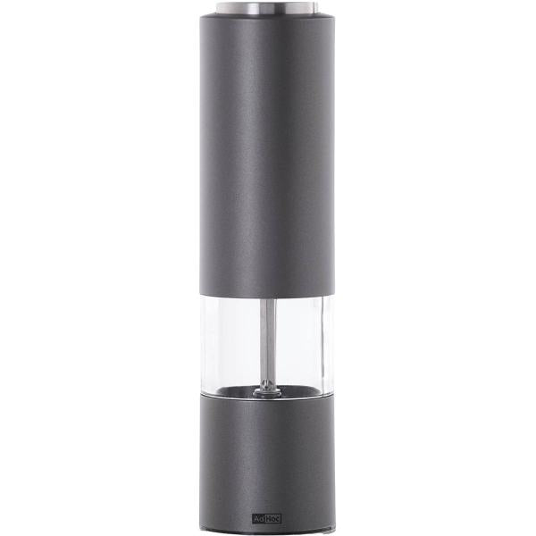 eMill.3 krydderkvern batteridrevet m/LEDlys mørk grå