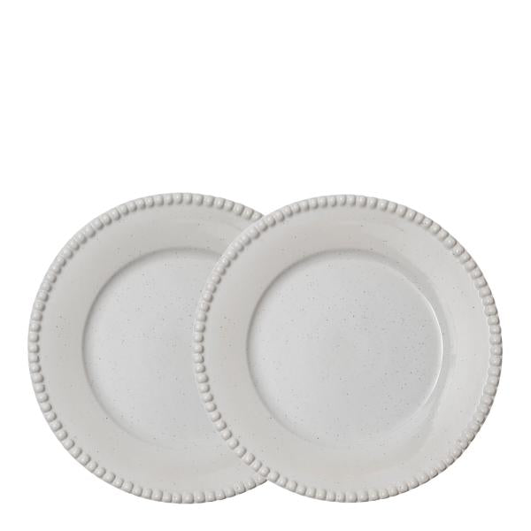 Daria tallerken 28 cm 2 stk cotton white