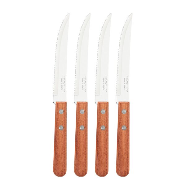 Dynamic biffkniv 4 stk natur