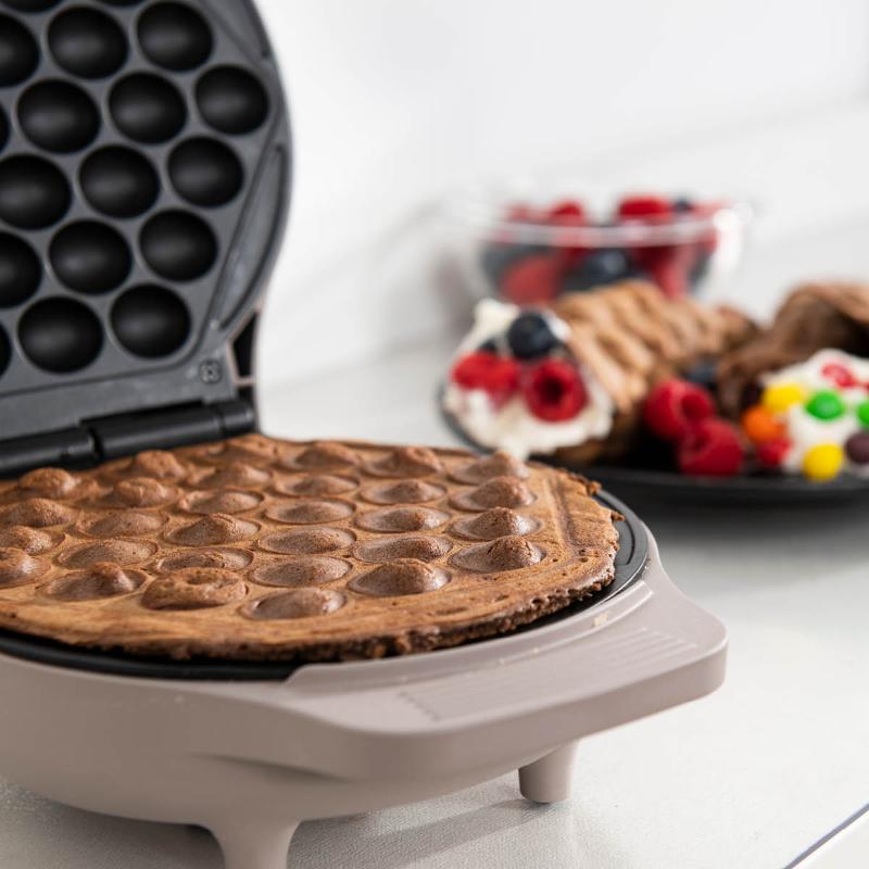 Select boblevaffeljern 1000W grå