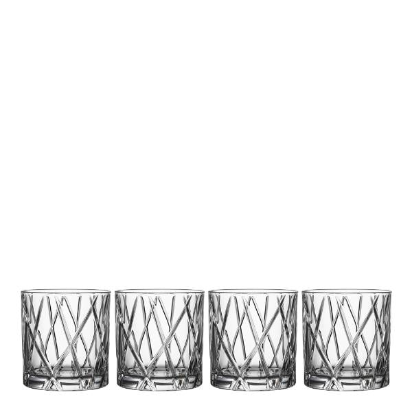 City Dof glass 34 cl 4 stk