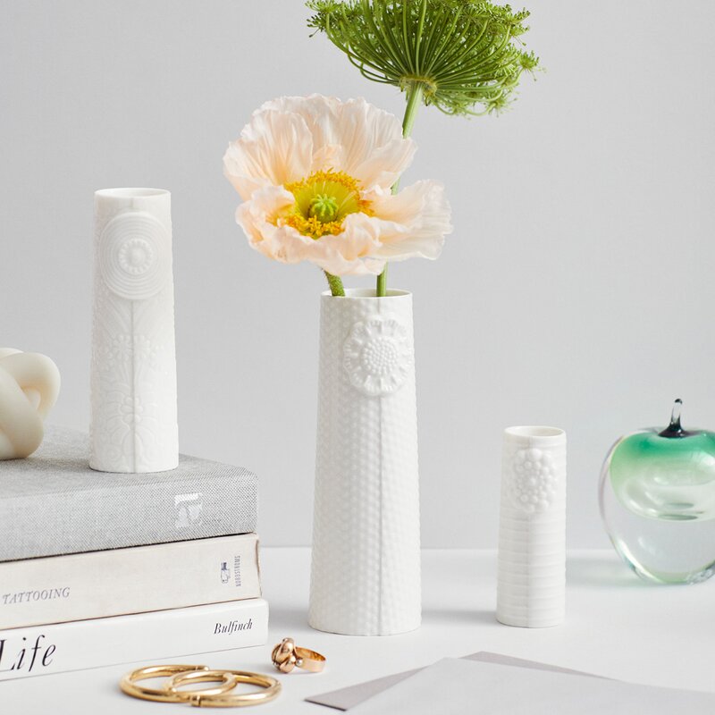 Pipanella Dot vase 15 cm hvit