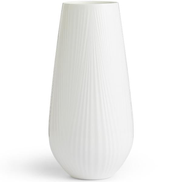 White Folia vase 30 cm