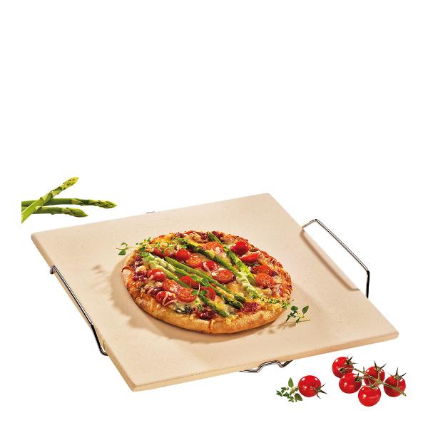 Pizzastein m/stativ 35 cm