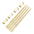Frost Kito spisepinner 4 par med holder messing