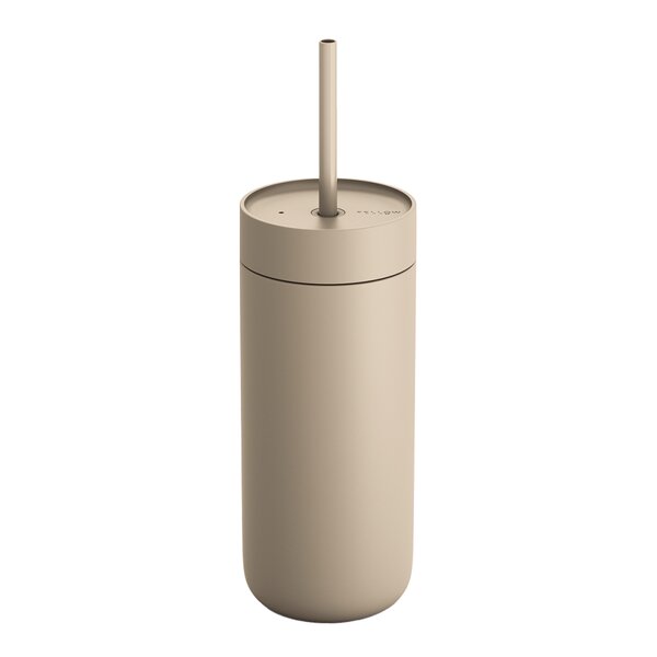 Carter Cold Desert Capsule tumbler med sugerør 475 ml sand dune