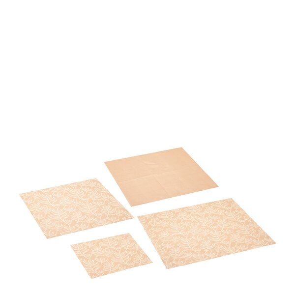 Kitchen Things bivokspapir 4 stk rosa