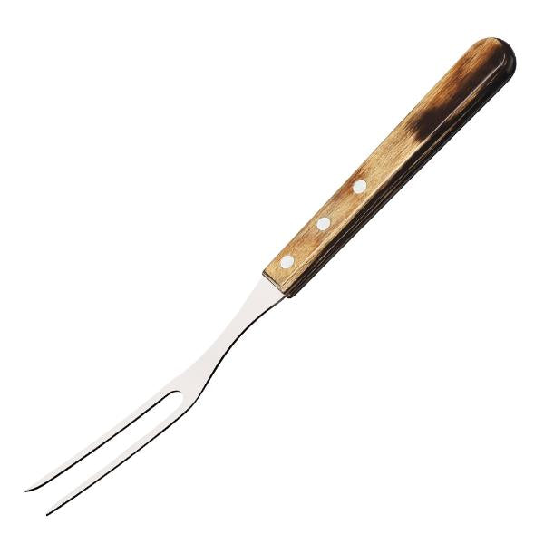 Forskjærgaffel 32,5 cm mørkebrun