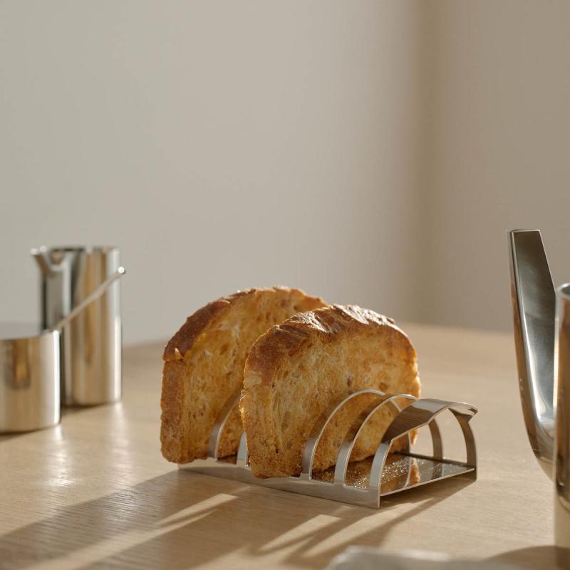 Arne Jacobsen toastholder 15,8 cm stål