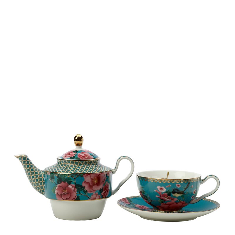Silk Road tea for one tekanne 0,5L blå